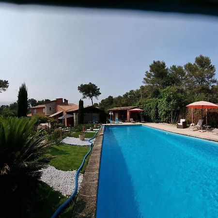 Mas D'Azur Bed & Breakfast Roquefort Les Pins Bagian luar foto