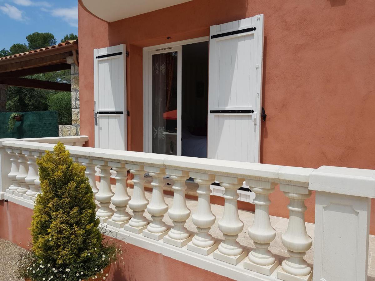 Mas D'Azur Bed & Breakfast Roquefort Les Pins Bagian luar foto