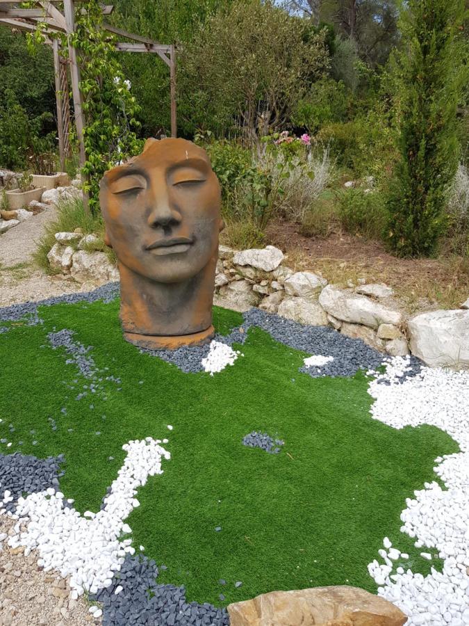 Mas D'Azur Bed & Breakfast Roquefort Les Pins Bagian luar foto