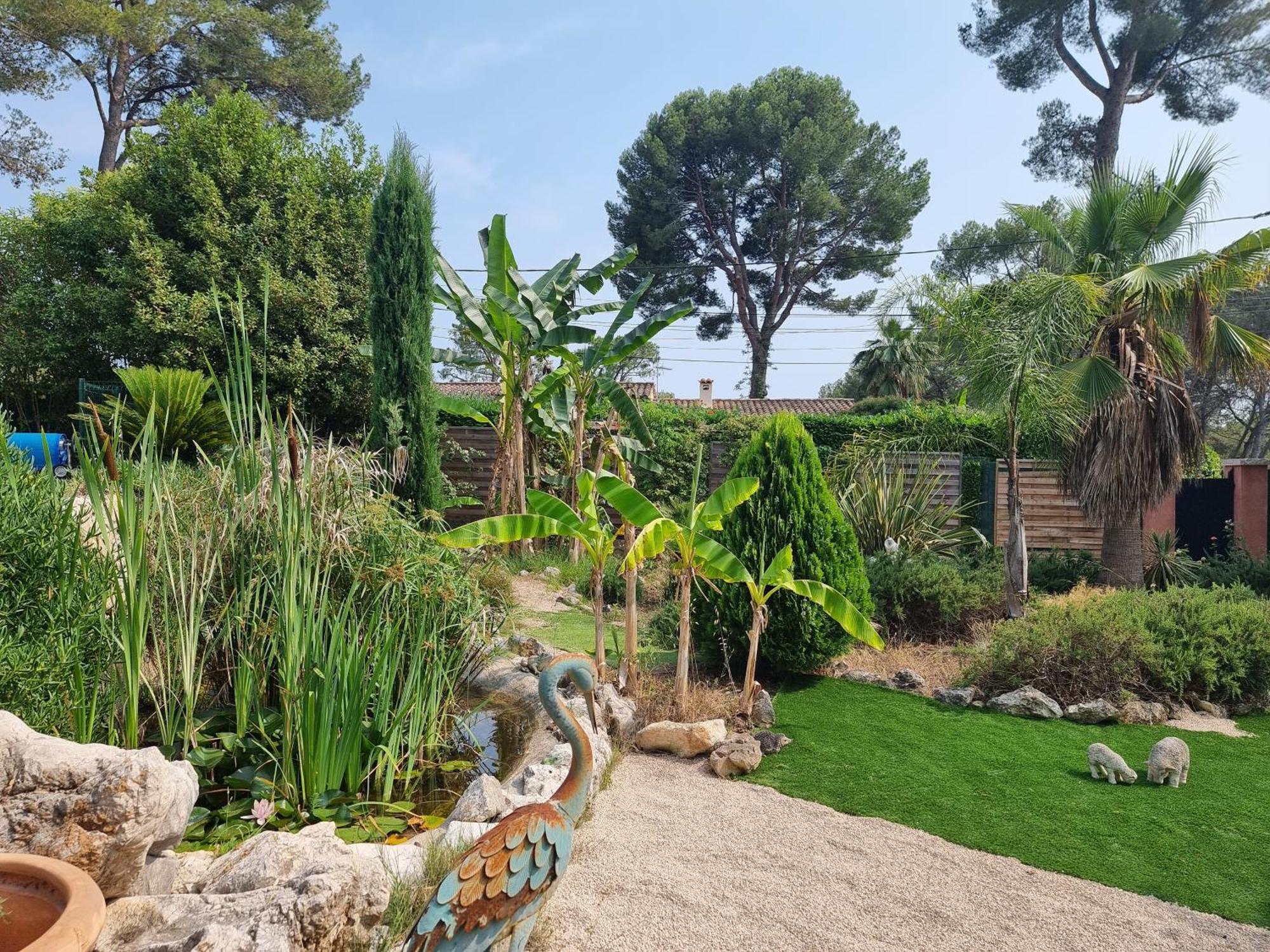 Mas D'Azur Bed & Breakfast Roquefort Les Pins Bagian luar foto