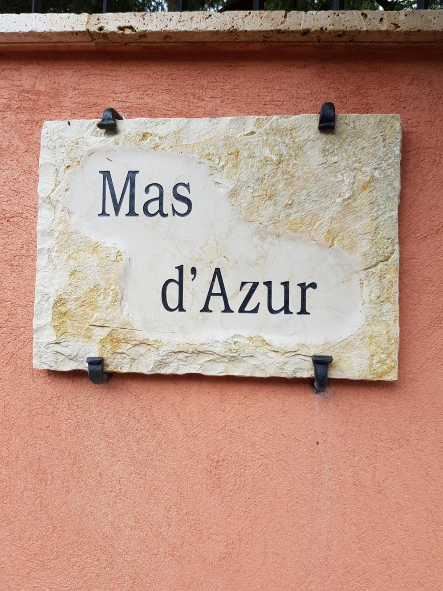 Mas D'Azur Bed & Breakfast Roquefort Les Pins Bagian luar foto